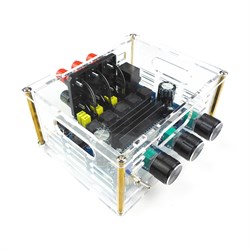 Усилитель НЧ D-класс 2.1, 2х50Вт, 1x100Вт MP3117box (TPA3116) - фото 6321