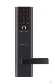 Врезной биометрический электронный замок Samsung SHP-DH538 Black - фото 7490