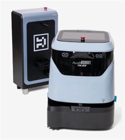 Коммерческий Робот уборщик AlloRobot Nybi с базой самоочистки