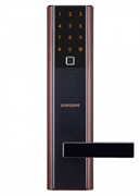 Врезной биометрический электронный замок Samsung SHP-DH538 Copper
