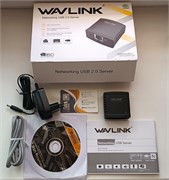 Принт сервер usb Wavlink Networking USB 2.0 Server 2667